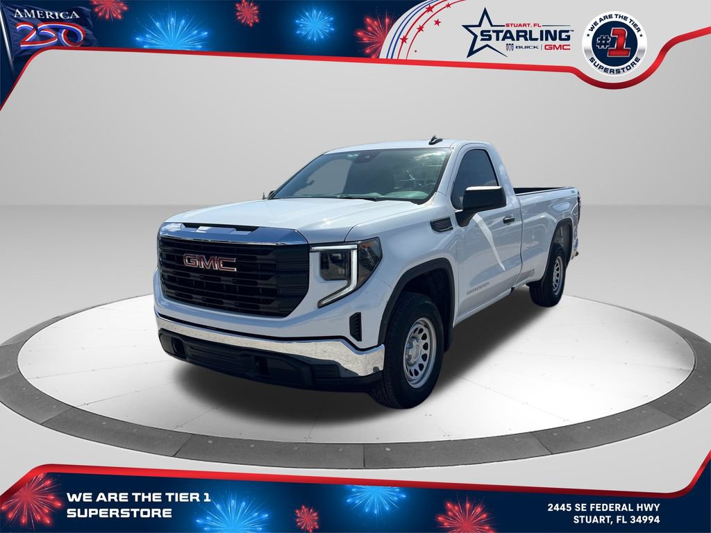 Used 2025 GMC Sierra 1500 Pro w/ Pro Value Package AWD/4WD image 1