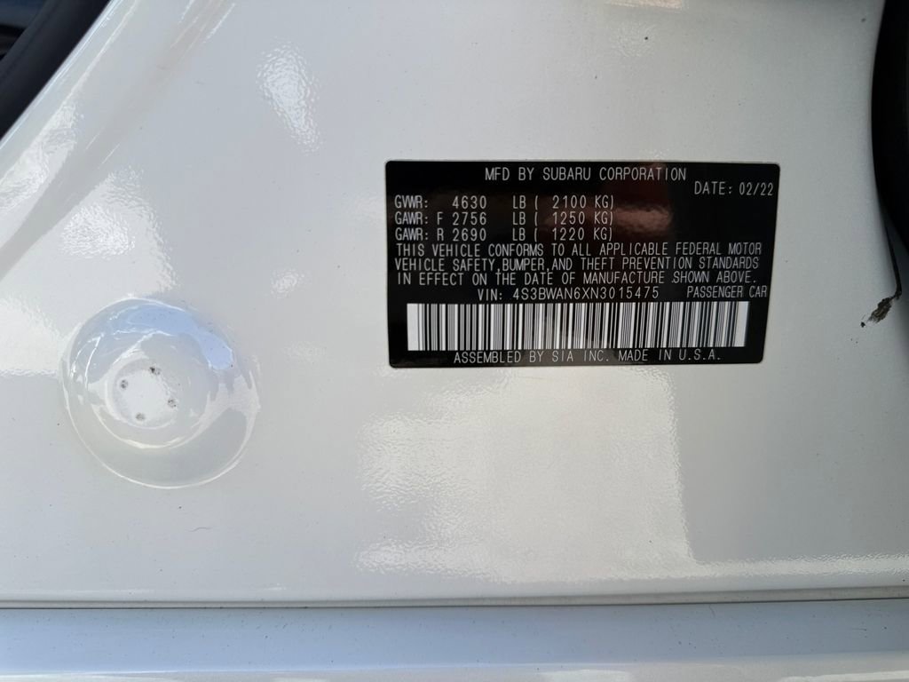 Used 2022 Subaru Legacy Limited image 21