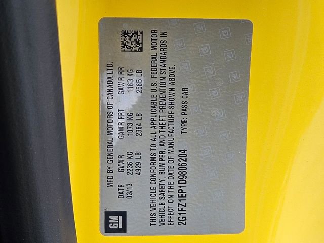 Used 2013 Chevrolet Camaro ZL1 image 10