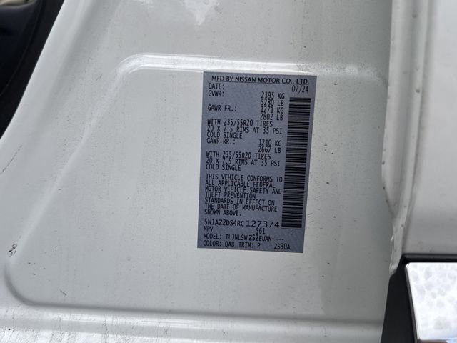 Used 2024 Nissan Murano Platinum w/ Cargo Package AWD/4WD image 32