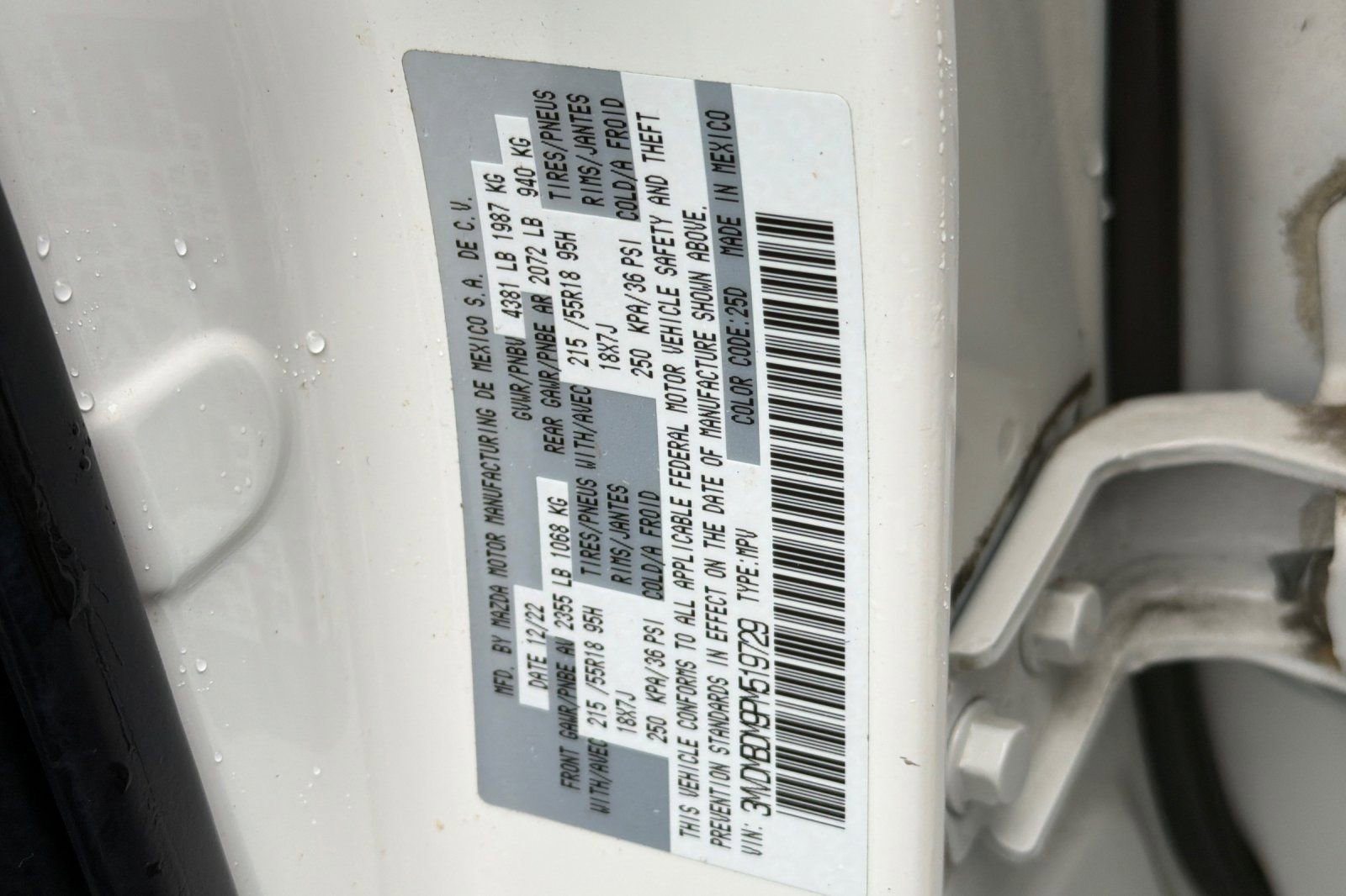 Used 2023 MAZDA CX-30 AWD 2.5 S w/ Premium Package image 23