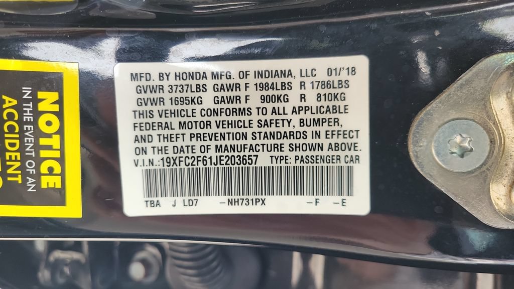 Used 2018 Honda Civic LX image 25