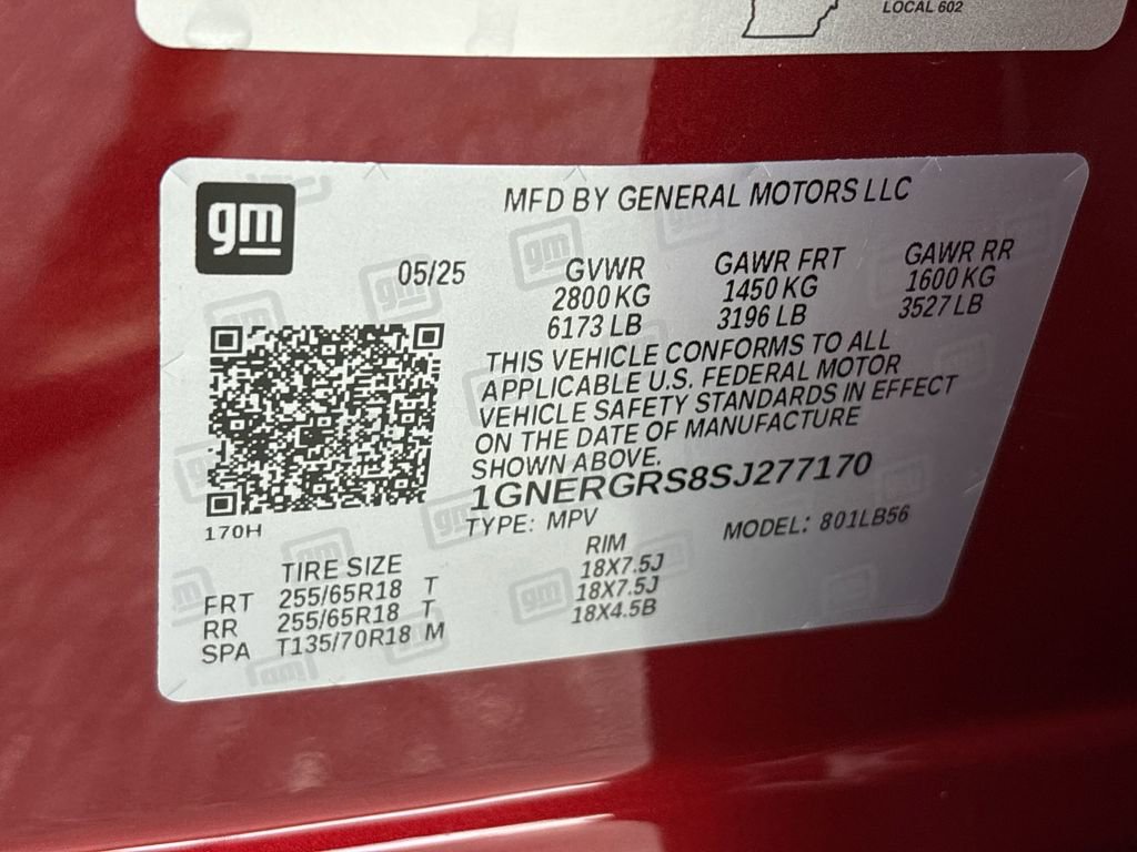 New 2025 Chevrolet Traverse LT image 35