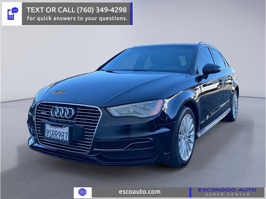 Used 2016 Audi A3 e-tron Premium Plus w/ Premium Plus Package image 1