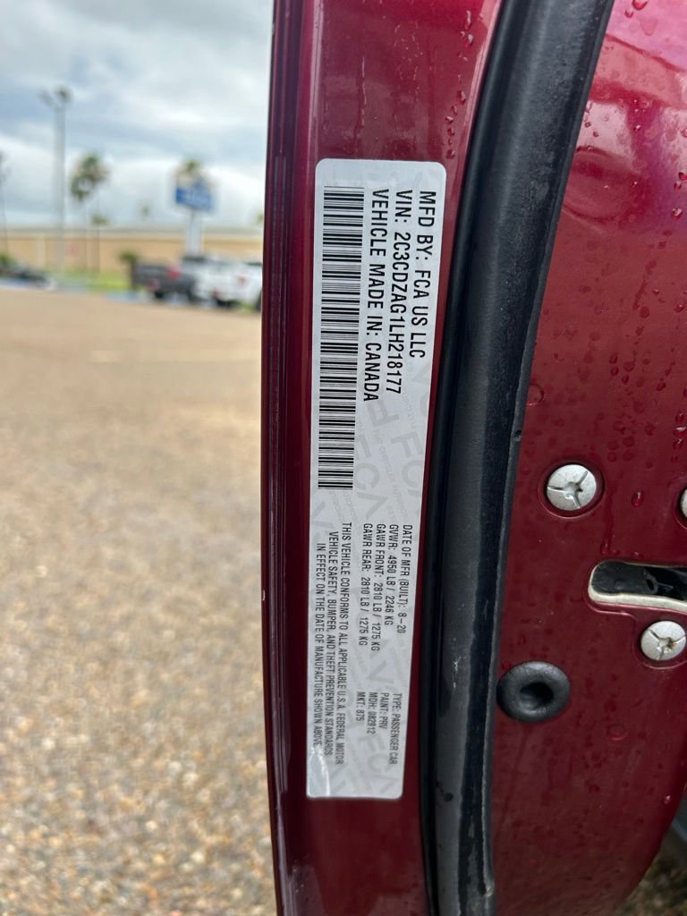 Used 2020 Dodge Challenger SXT w/ Blacktop Package RWD image 9