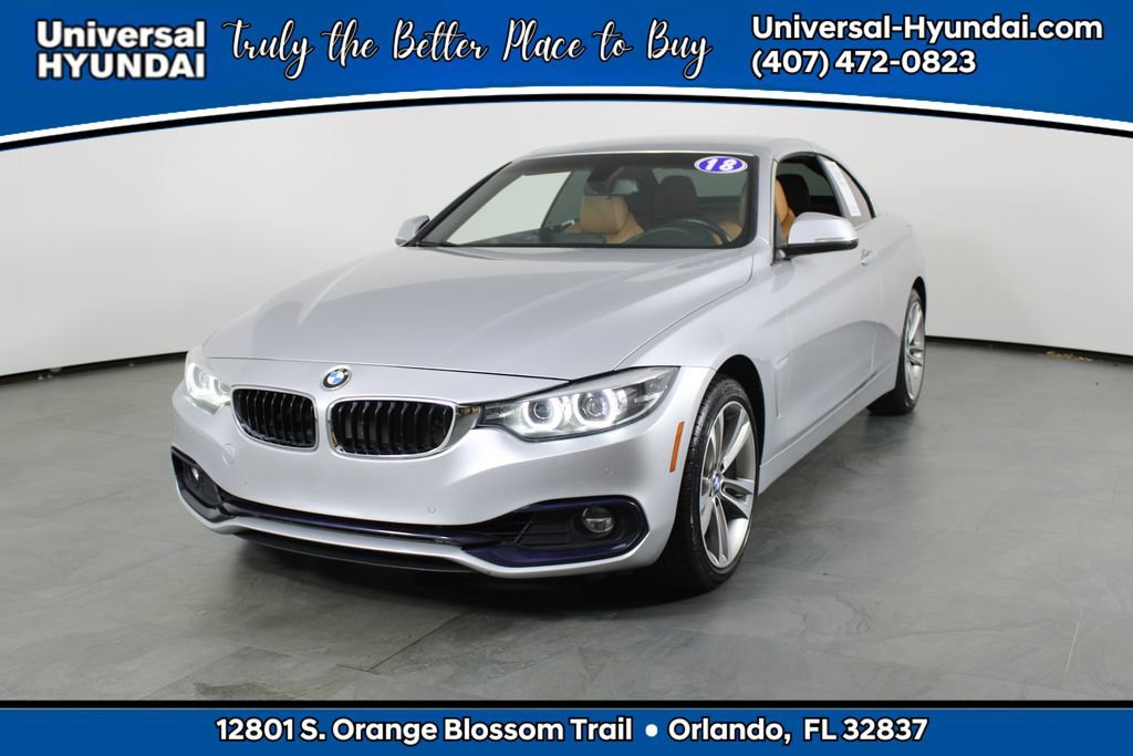 Used 2018 BMW 430i xDrive Convertible w/ Premium Package image 1