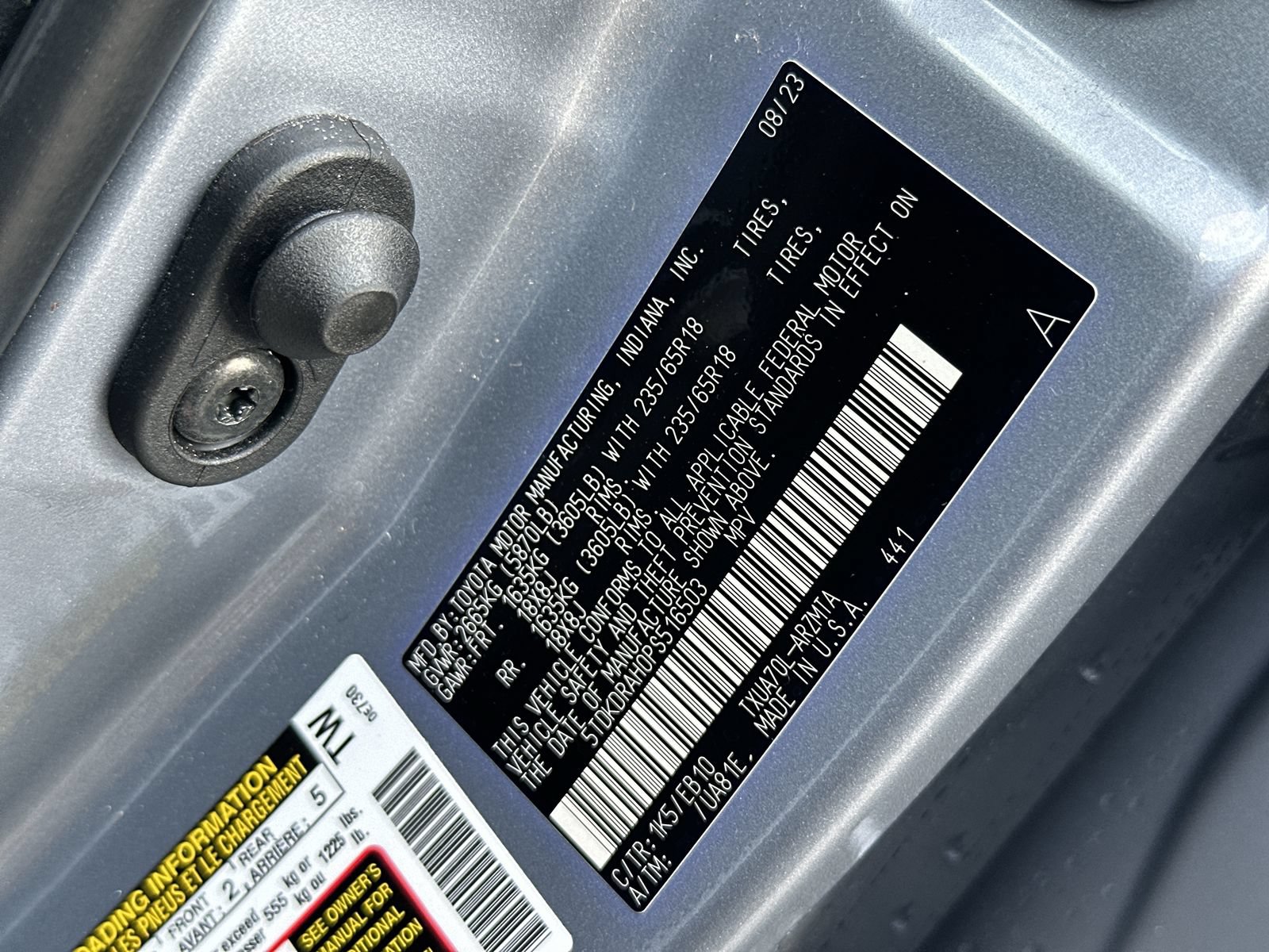 Used 2023 Toyota Highlander XLE FWD image 36