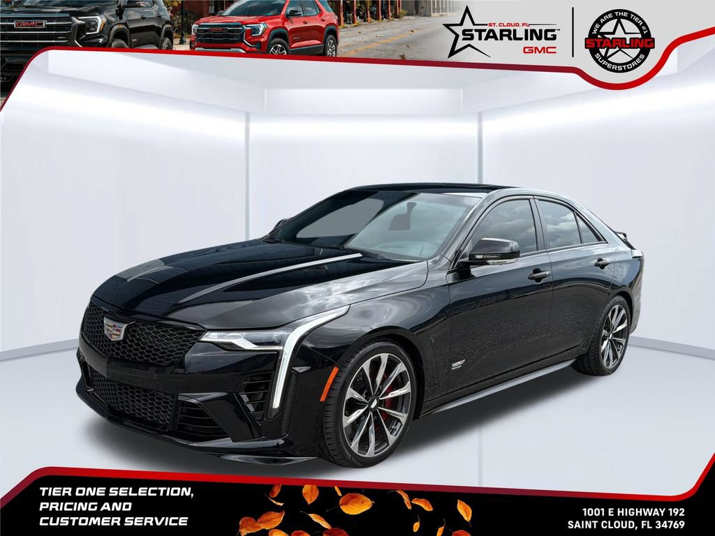 Used 2023 Cadillac CT4 V Blackwing w/ Driver Assist Package RWD image 1
