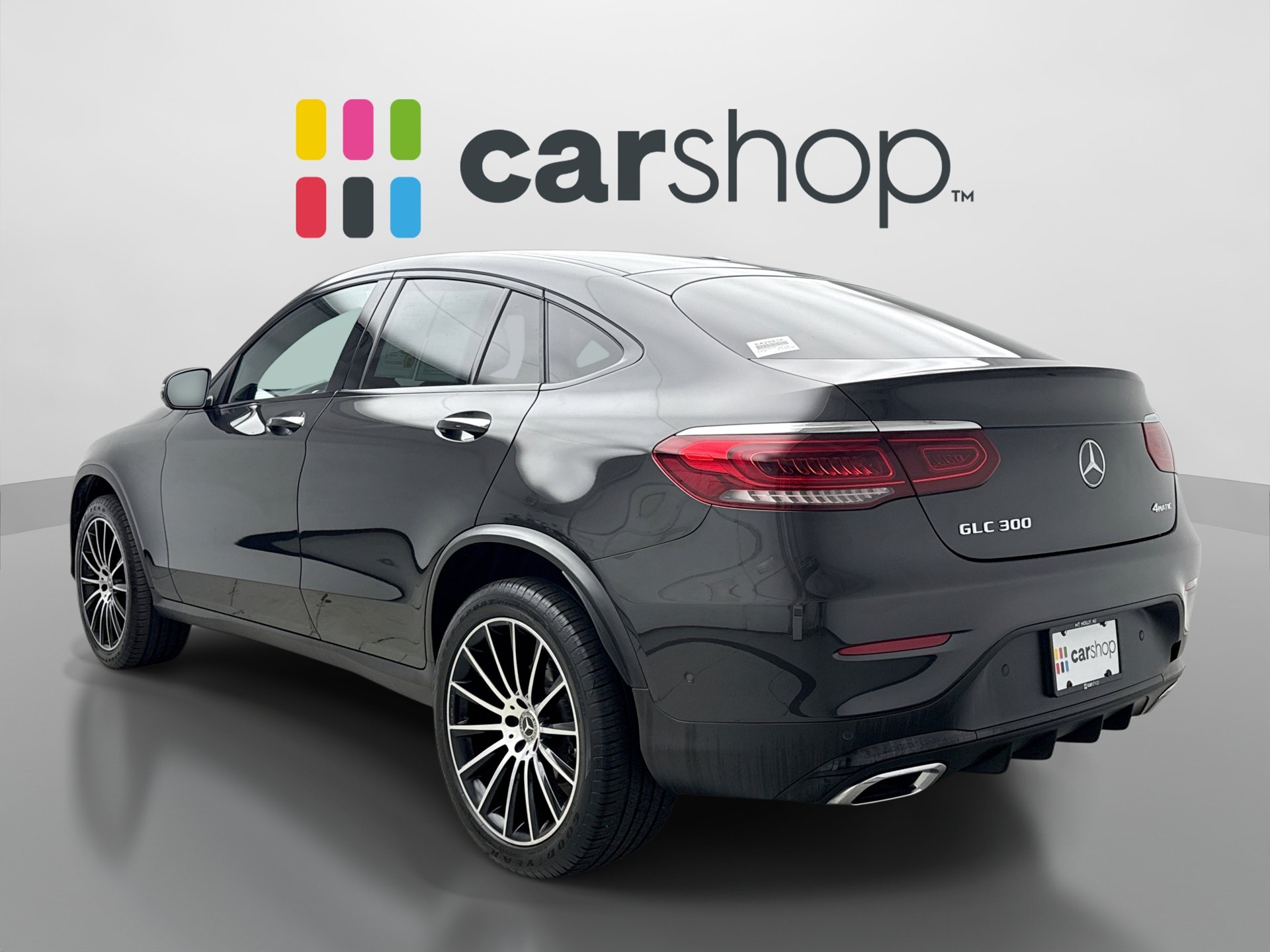 Used 2021 Mercedes-Benz GLC 300 4MATIC Coupe w/ AMG Line image 3