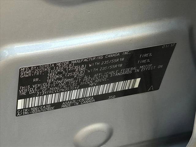 Used 2017 Toyota RAV4 Limited w/ Carpet Mat Package FWD image 16