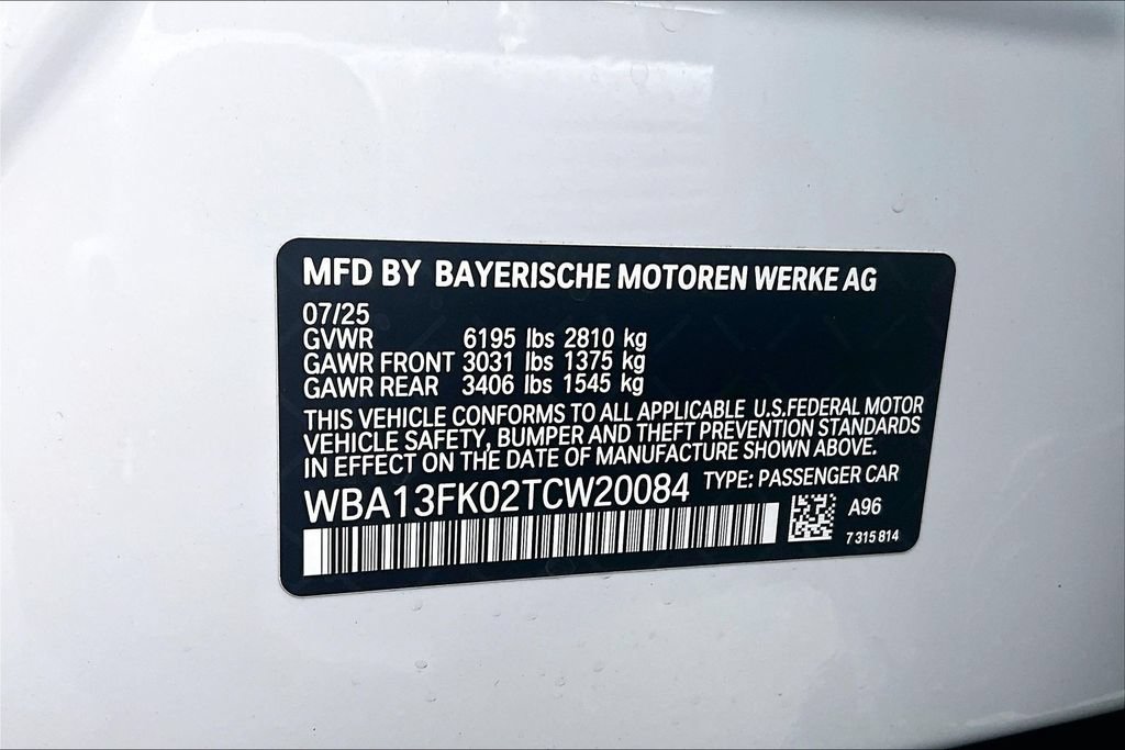 Certified 2026 BMW 550e xDrive AWD/4WD image 14