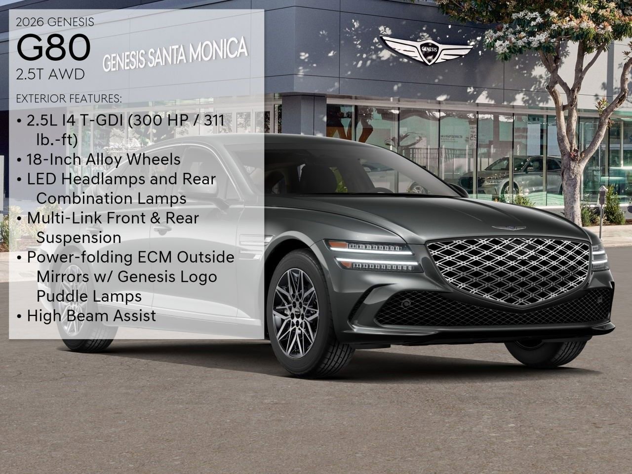 New 2026 Genesis G80 2.5T image 3