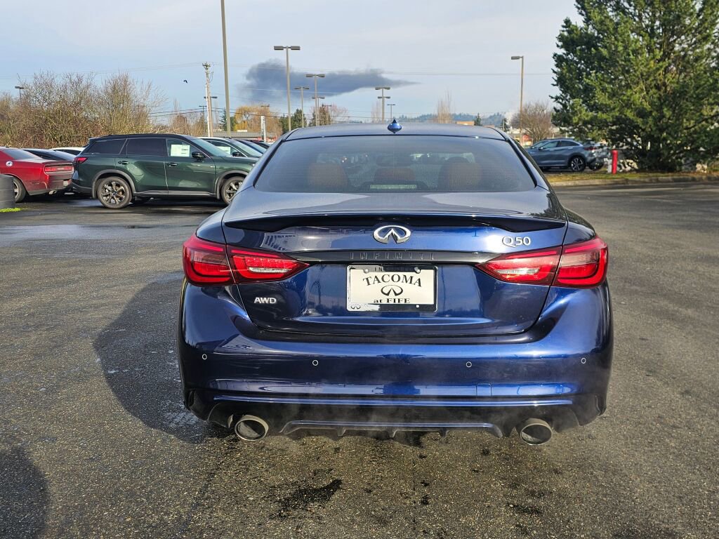 Used 2023 INFINITI Q50 Sensory w/ All Weather Package image 6