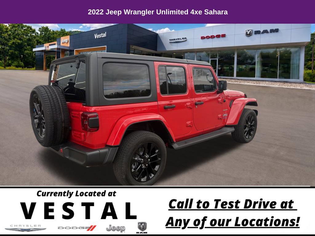 Used 2022 Jeep Wrangler Unlimited Sahara AWD/4WD image 5