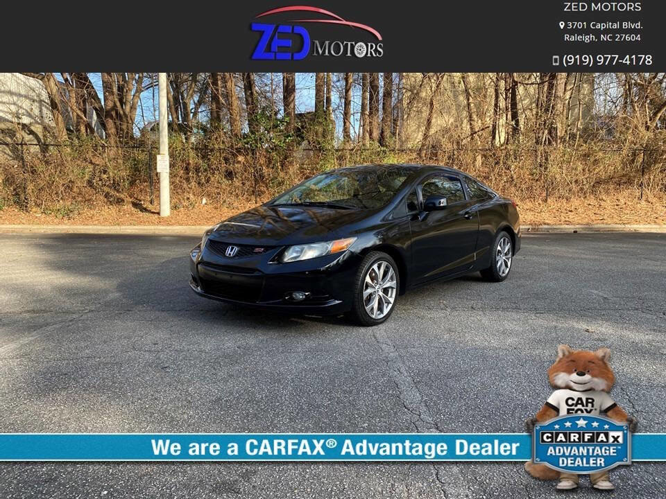 Used 2012 Honda Civic Si