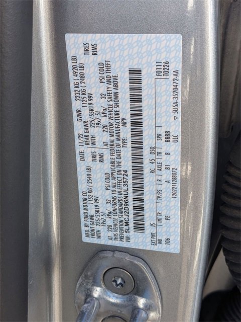 Certified 2022 Lincoln Corsair Reserve w/ Elements Package image 34