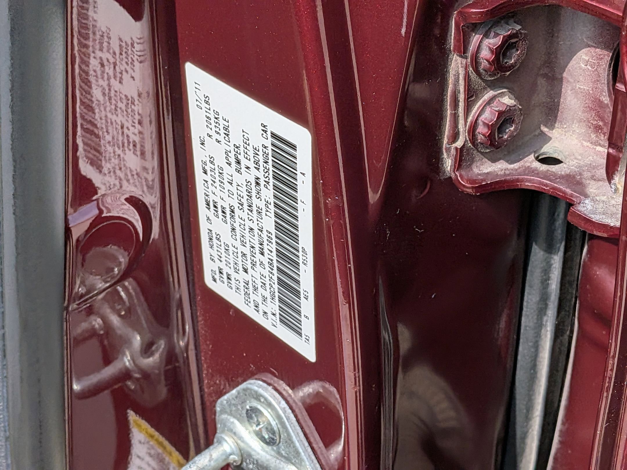 Used 2011 Honda Accord EX-L image 30