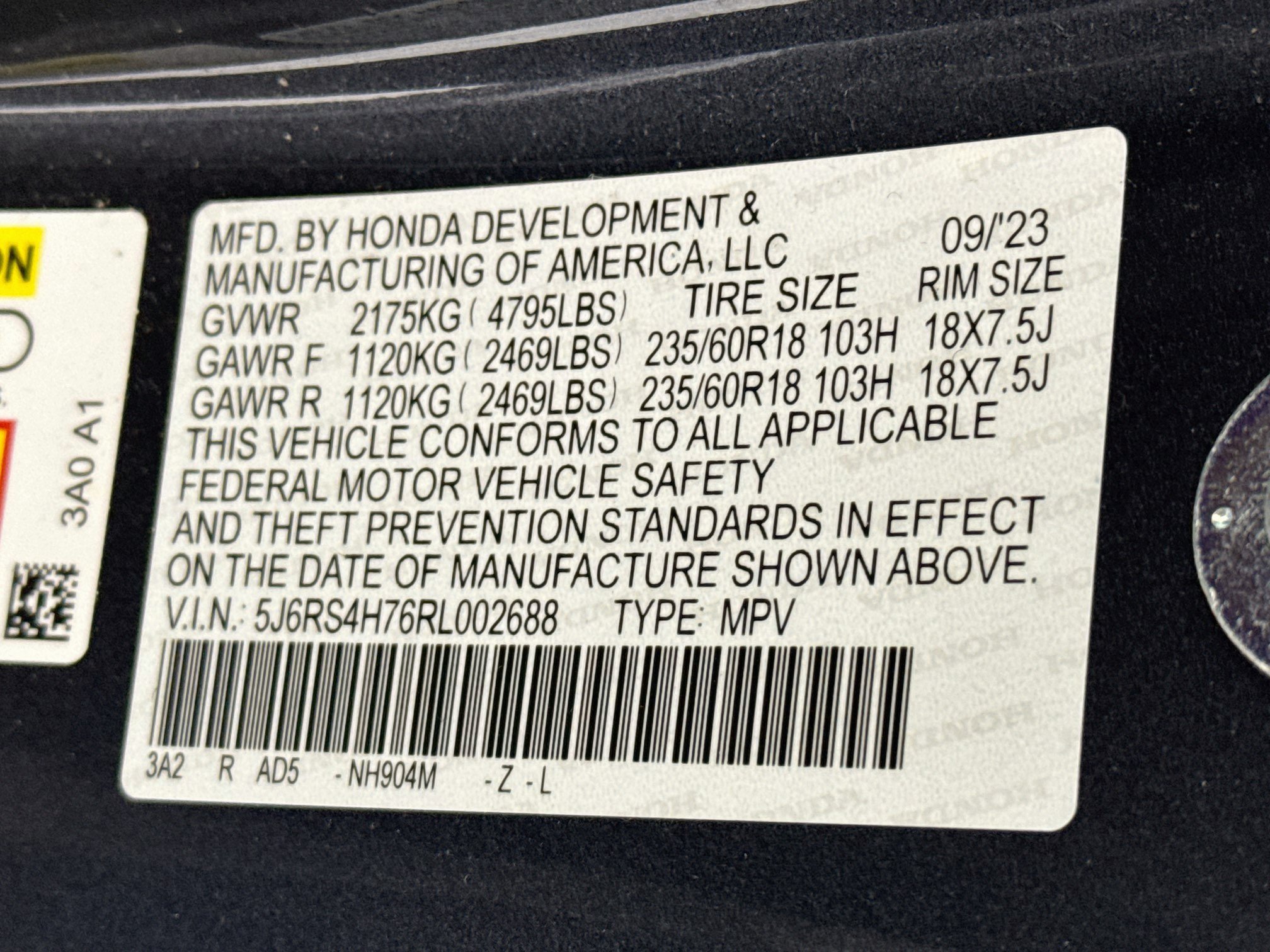 Certified 2024 Honda CR-V EX-L image 31