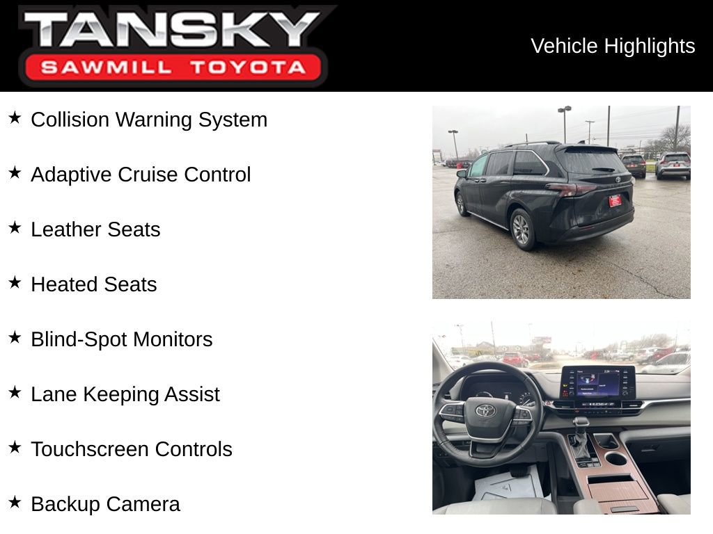 Certified 2023 Toyota Sienna XLE image 9