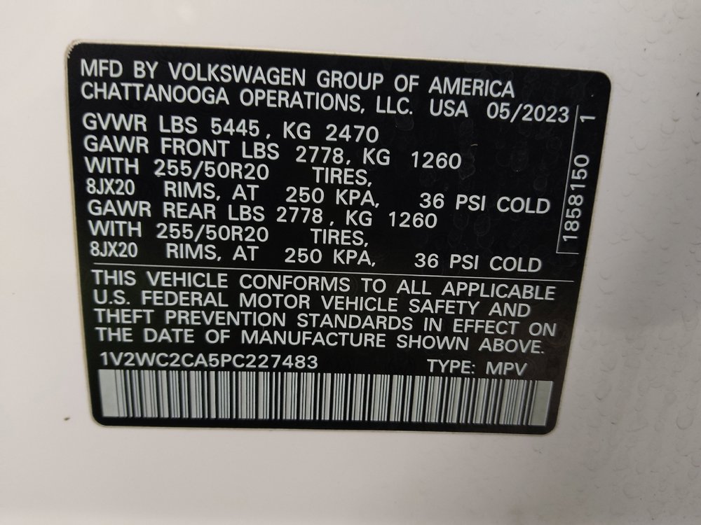 Used 2023 Volkswagen Atlas Cross Sport SE FWD image 33