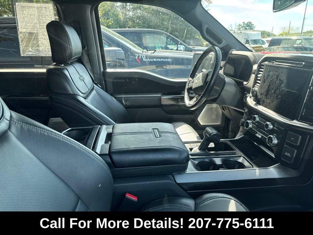 Used 2023 Ford F150 Platinum w/ Equipment Group 701A High AWD/4WD image 3