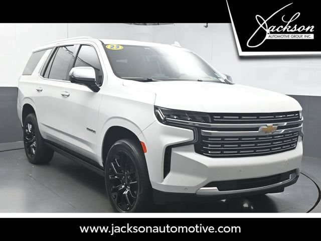 Used 2023 Chevrolet Tahoe Premier w/ Premium Package AWD/4WD image 1