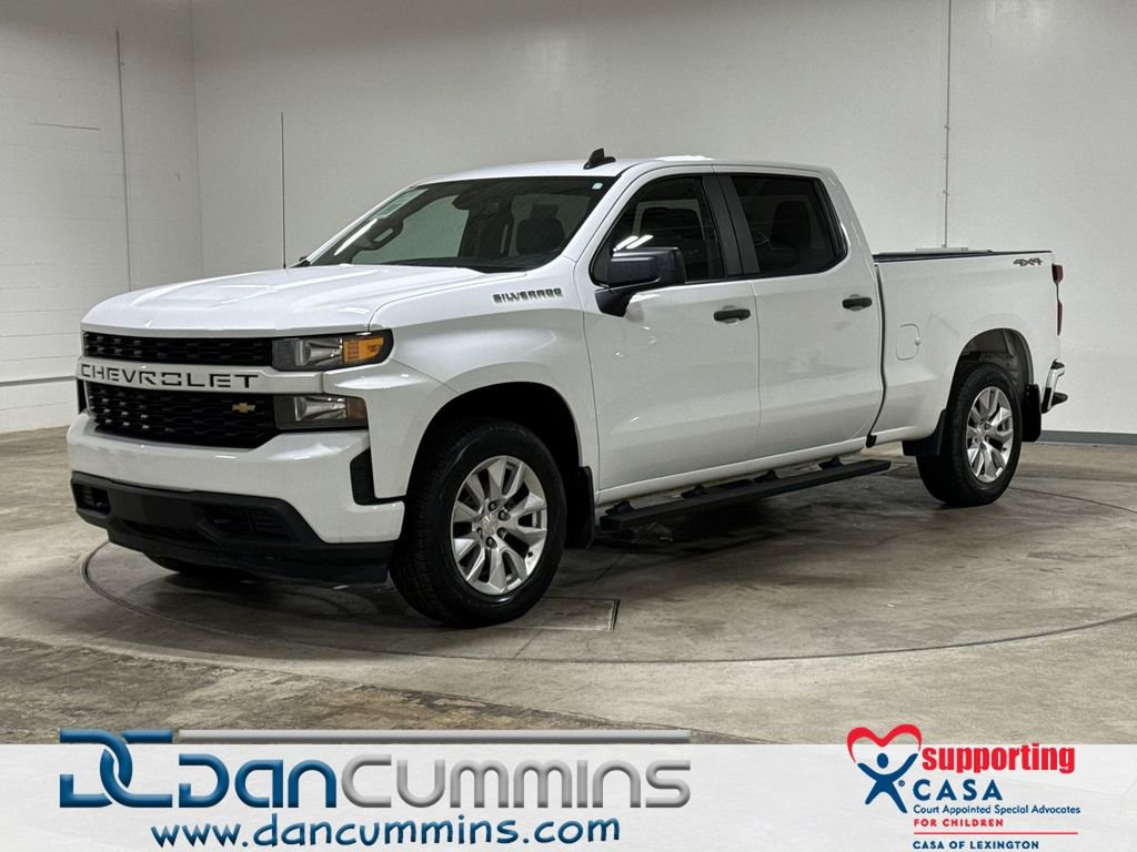 Used 2021 Chevrolet Silverado 1500 Custom w/ Safety Confidence Package AWD/4WD image 1