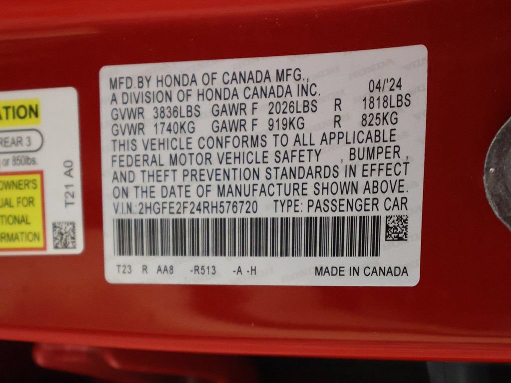 Used 2024 Honda Civic LX image 46