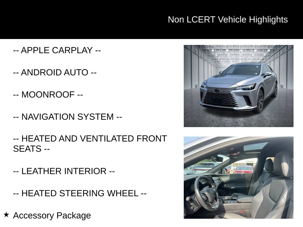 Used 2023 Lexus RX 350 Premium w/ Accessory Package AWD/4WD image 28