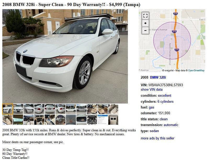 Used 2008 BMW 328i Sedan image 24