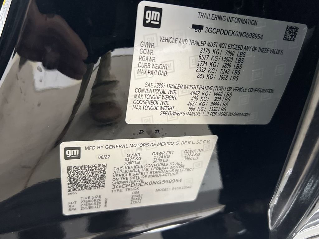 Used 2022 Chevrolet Silverado 1500 LT AWD/4WD image 25