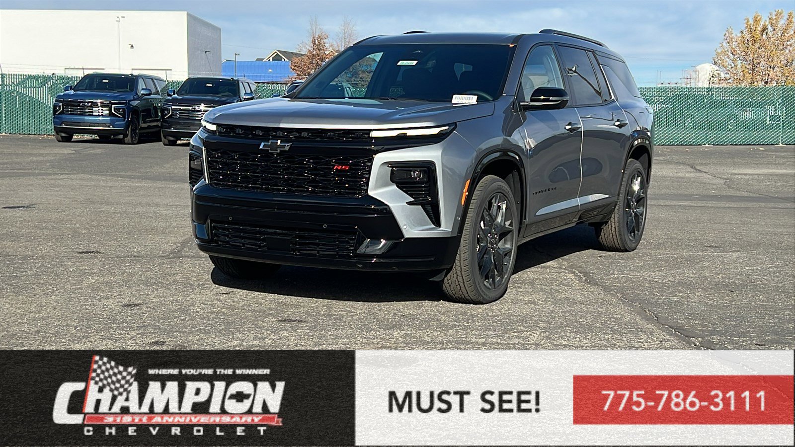 New 2026 Chevrolet Traverse RS