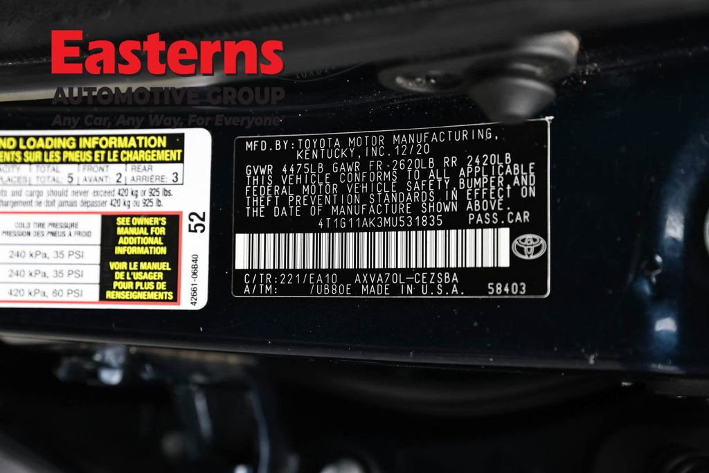 Used 2021 Toyota Camry SE image 34