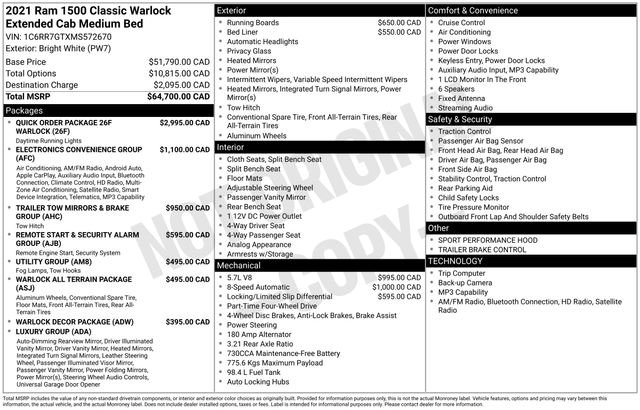 Used 2021 RAM 1500 Classic Warlock AWD/4WD image 26