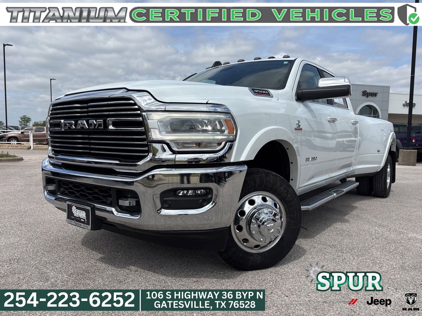Used 2022 RAM 3500 Laramie w/ Chrome Appearance Group image 1