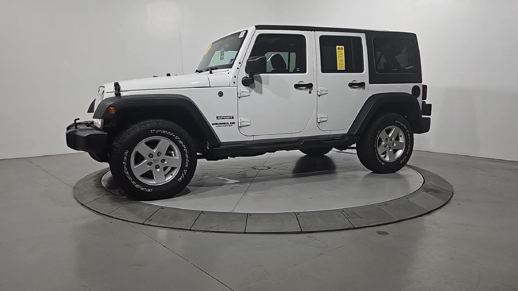 Used 2017 Jeep Wrangler Unlimited Sport w/ Quick Order Package 24S AWD/4WD image 2