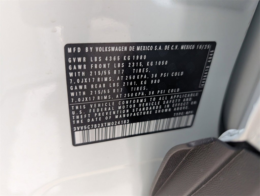 New 2026 Volkswagen Taos S image 27