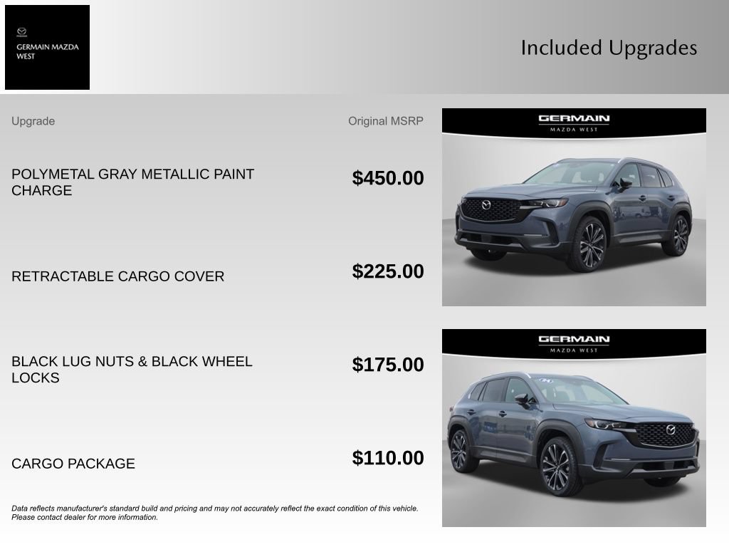 Certified 2024 MAZDA CX-50 AWD 2.5 S w/ Cargo Package image 11