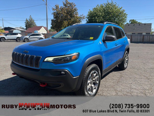 Used 2021 Jeep Cherokee Trailhawk AWD/4WD image 3