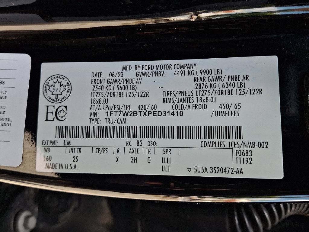 Used 2023 Ford F250 XLT w/ XLT Premium Package AWD/4WD image 28