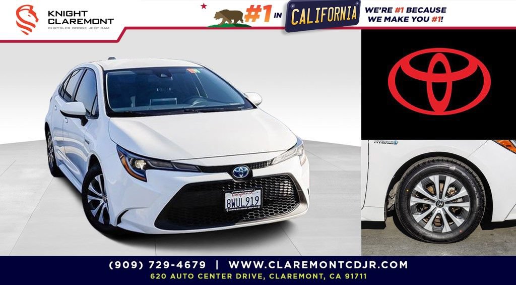 Used 2021 Toyota Corolla LE w/ Carpet Mat Package (TMS) FWD image 1