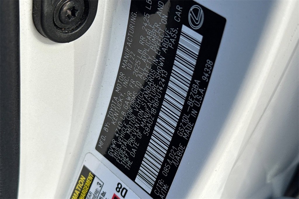 Used 2023 Lexus ES 350 w/ Premium Package image 33