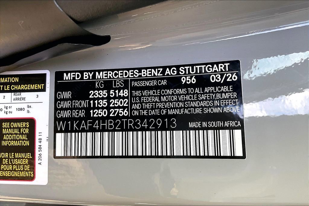 New 2026 Mercedes-Benz C 300 4MATIC Sedan image 13