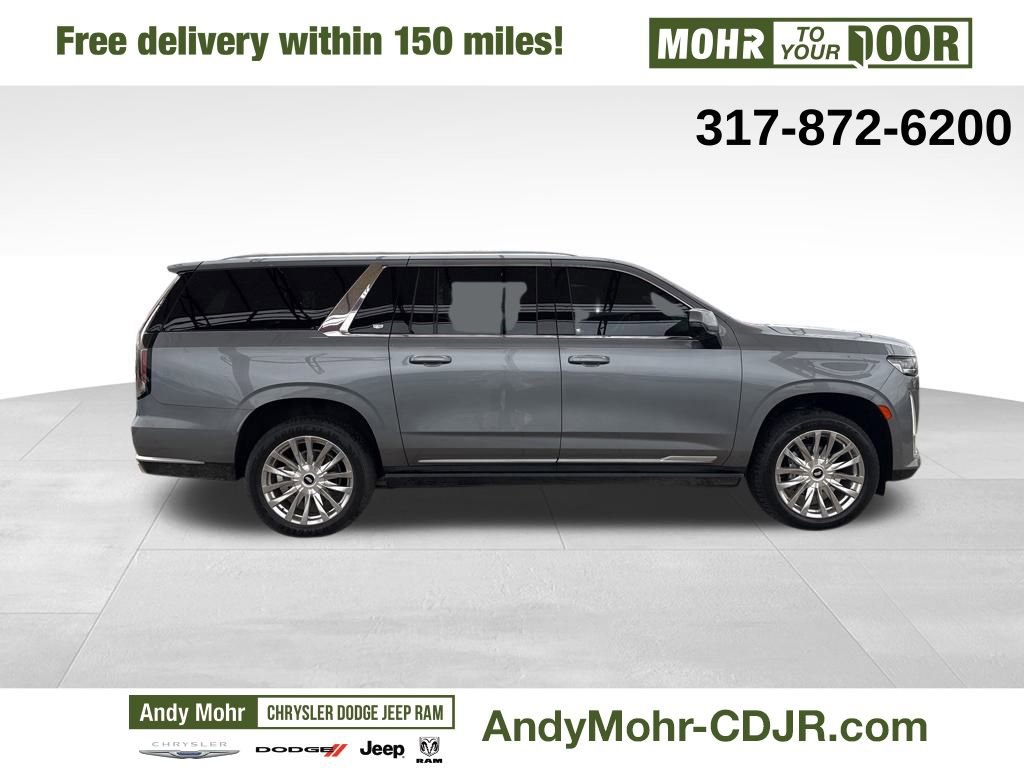 Used 2021 Cadillac Escalade ESV Premium Luxury w/ Driver Assist Tech Package image 8