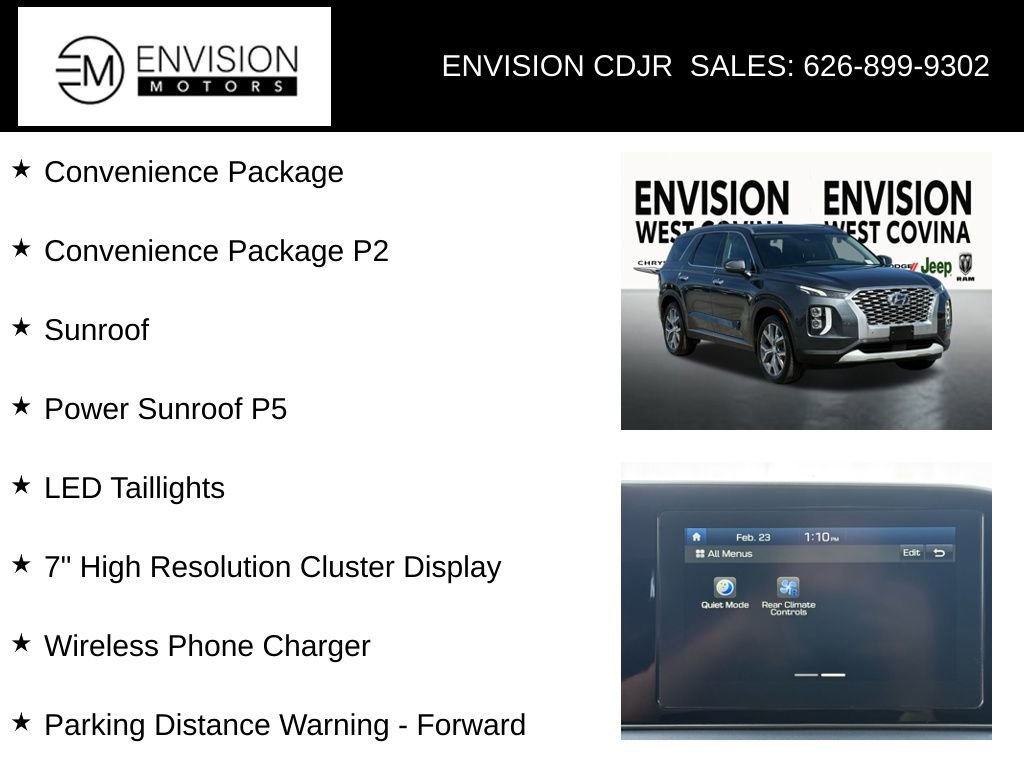 Used 2020 Hyundai Palisade SEL w/ Convenience Package image 34