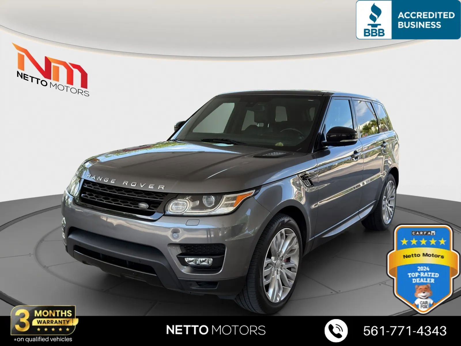 Used 2015 Land Rover Range Rover Sport Supercharged AWD/4WD image 1