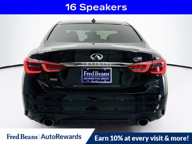 Used 2023 INFINITI Q50 Luxe w/ Cargo Package AWD/4WD image 7