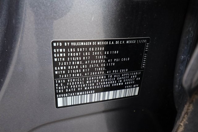 Used 2021 Volkswagen Tiguan S image 60