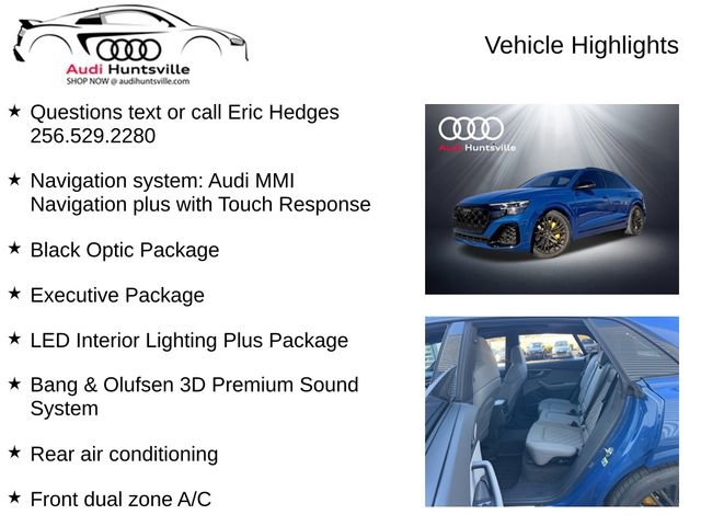 Used 2024 Audi SQ8 Premium Plus w/ Executive Package image 6