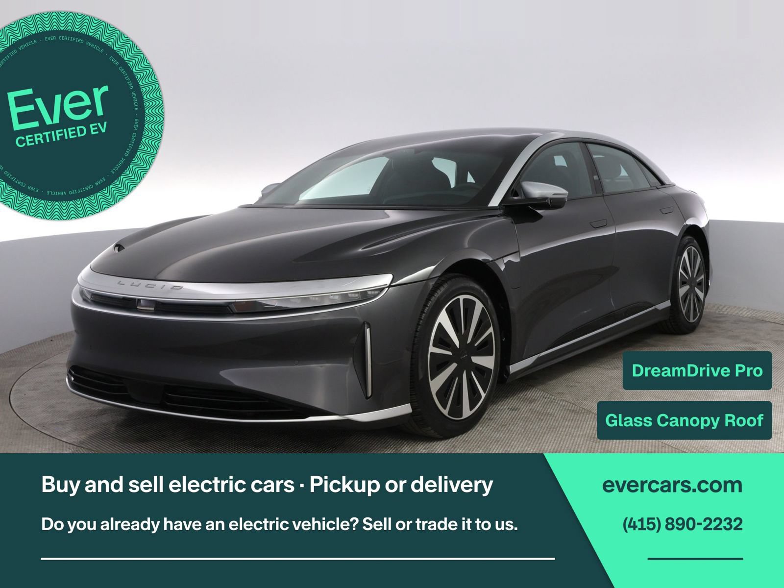 Used 2023 Lucid Air Grand Touring AWD/4WD image 1